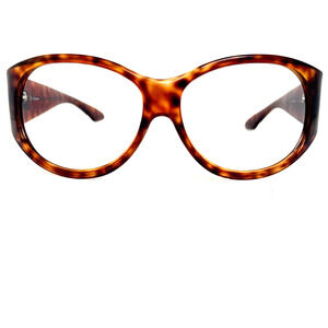 Calvin Klein‎ Sunglasses Brown Tortouse Frames Only No Lens full Rim H4078